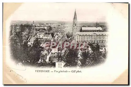 Cartes postales Vendome Vue generale