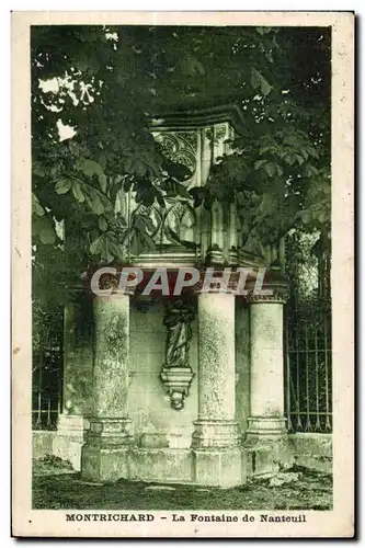 Cartes postales Montrichard La fontaine de Nanteuil