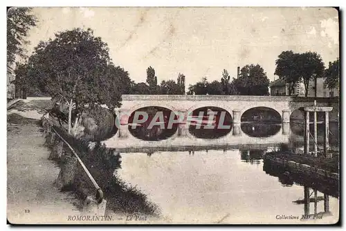 Cartes postales Romoratin Le pont