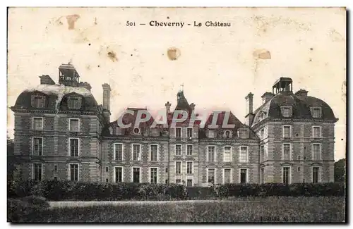 Cartes postales Cheverny Le chateau