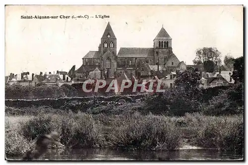 Cartes postales Saint Aignan sur Cher L eglise