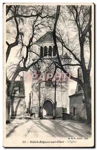 Cartes postales Saint Aignan sur Cher L eglise