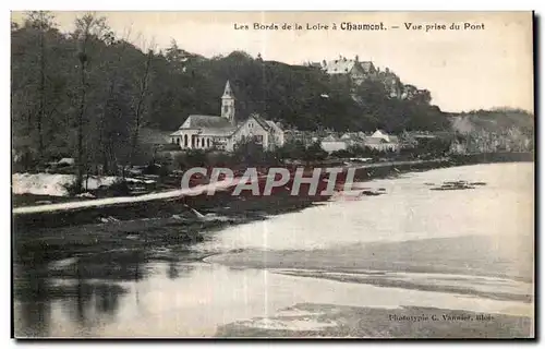 Cartes postales Chaumont Bords de la Loire Vue prise du pont