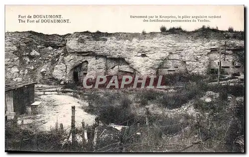 Cartes postales Militaria Fort de Douaumont