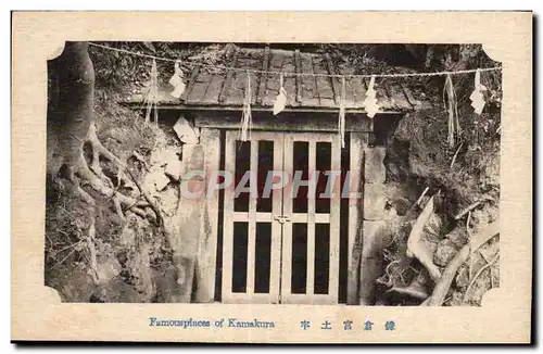 Cartes postales Japon Japan Nippon Famous places of Kamakura