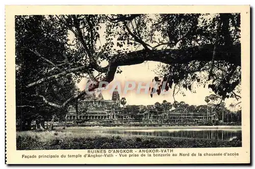 Cartes postales Cambodge Ruines d Angkor Angkor Vath Temple