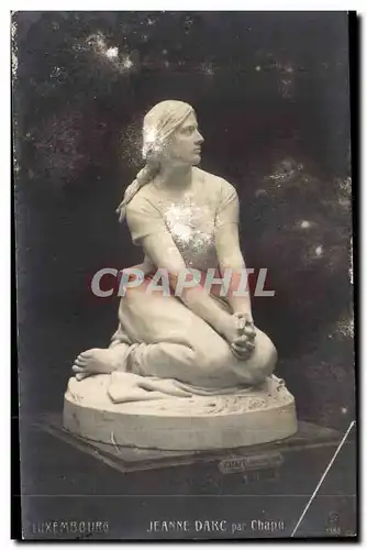 Cartes postales Luxembourg Jeanne d arc par Chapu