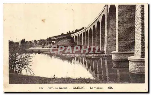 Cartes postales Environs de Gueret Glenic Le viaduc