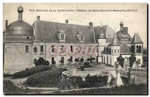 Ansichtskarte AK Environs de la Souterraine Chateau de Saint Germain Beaupre