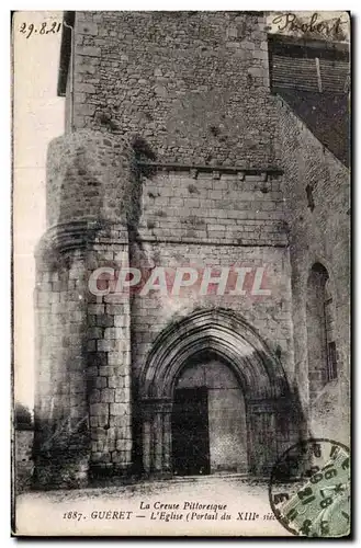 Cartes postales Gueret L eglise