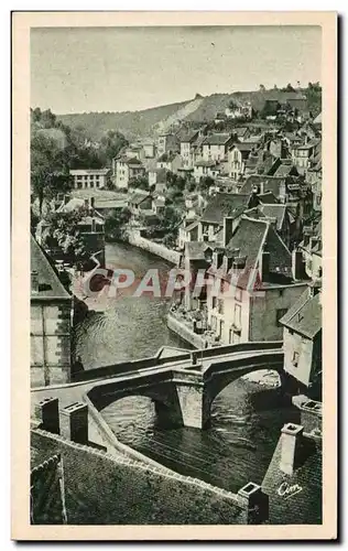 Ansichtskarte AK Aubusson Le vieux pont de la Terrade