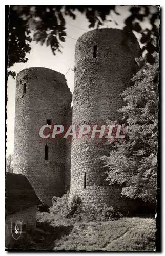 Moderne Karte Crocq Vieilles tours Cote sud