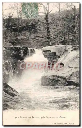 Ansichtskarte AK Cascade des Jarreux pres Bourganeuf