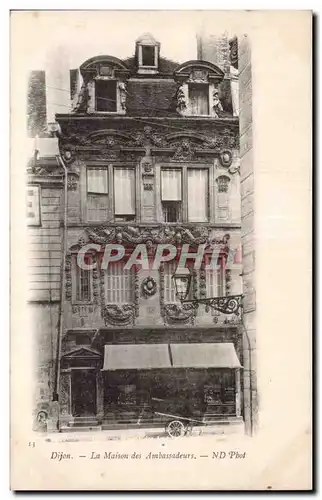 Cartes postales Dijon La maison des ambassadeurs