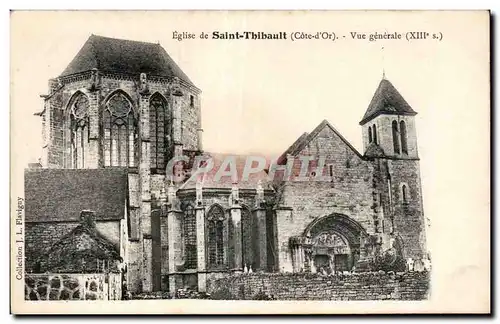 Ansichtskarte AK Eglise de St Thibault Vue generale