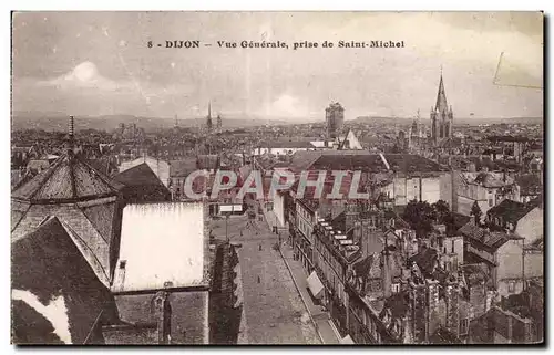 Ansichtskarte AK Dijon Vue generale prise de Saint Michel