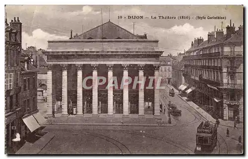 Ansichtskarte AK Dijon Le theatre