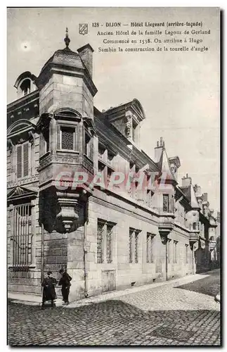 Cartes postales Dijon Hotel Liegeard Ancien hotel de la famille Legouz de Gerland