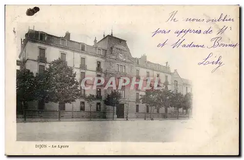 Cartes postales Dijon le lycee