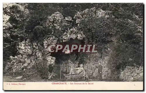 Cartes postales Chanceaux Les sources de la Seine