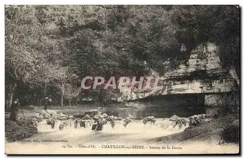 Cartes postales Chatillon sur Seine Source de la Douix