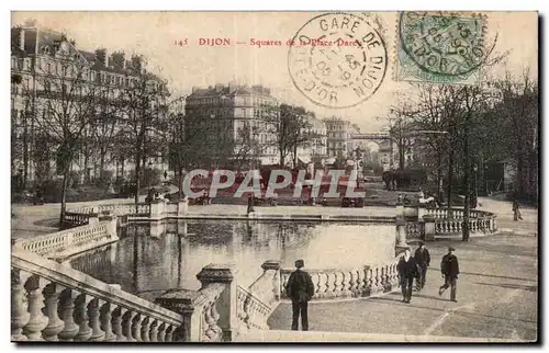 Cartes postales Dijon Squares de la place Darcy