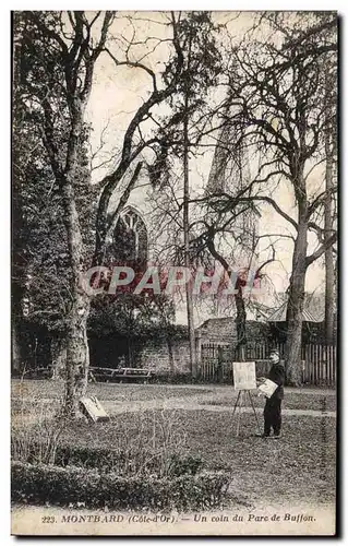 Cartes postales Montbard Un coin du parc de Buffon