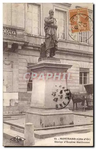 Cartes postales Montbard Statue d Eugene Guillaume