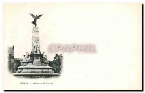 Cartes postales Dijon Monument Carnot