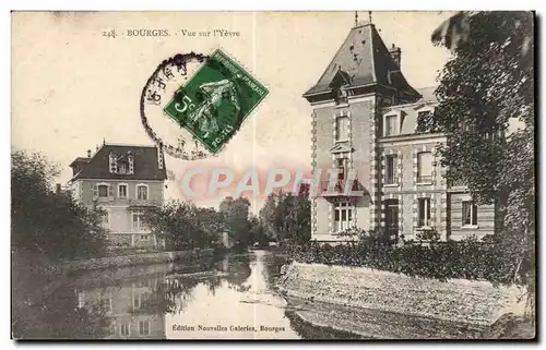 Cartes postales Bourges Vue l Yevre