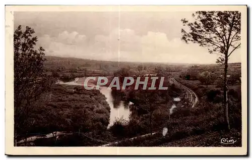 Cartes postales St Amand Montrond Vue sur le Cher