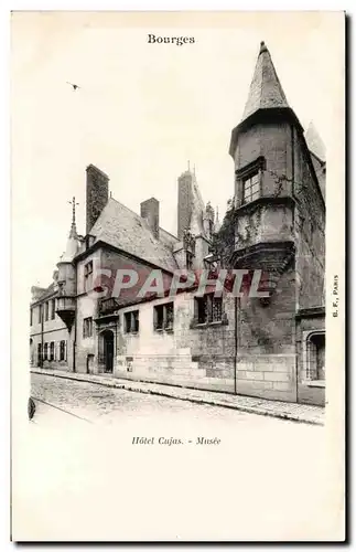 Ansichtskarte AK Bourges Hotel Cujas Musee