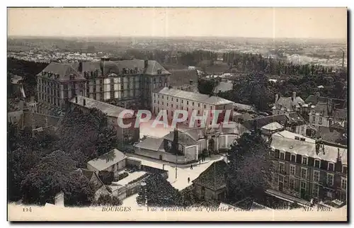 Cartes postales Bourges Vue d ensemble du quartier Conde