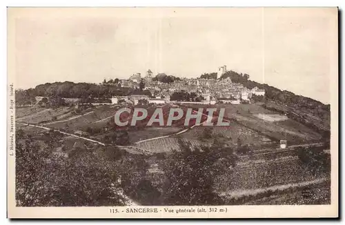 Cartes postales Sancerre Vue generale