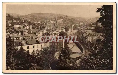 Cartes postales Tulle Vue sur le quartier de la barriere et sur la Correze