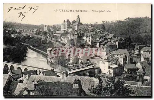 Cartes postales Uzerche Vue generale