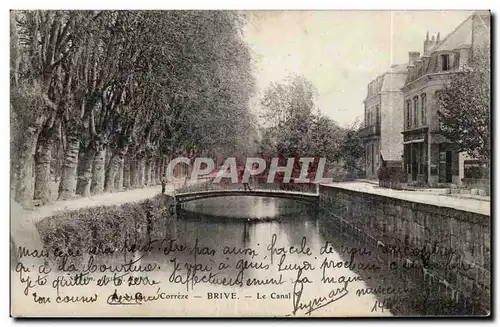 Cartes postales Brive Le canal