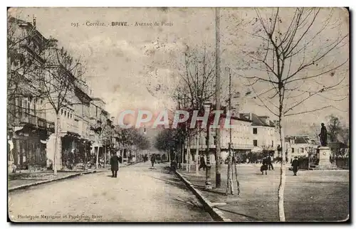 Cartes postales Brive Avenue de Paris