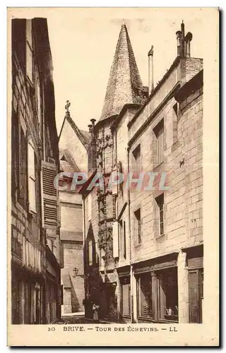 Brive - Tour des Echevins - Cartes postales