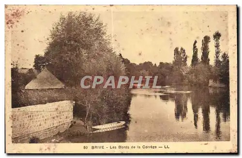 Brive - Les Bords de la Correze Ansichtskarte AK