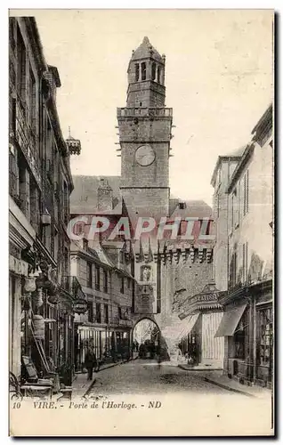 Vire - L Eglise Porte de l horloge Cartes postales