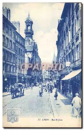 Caen - Rue St Jean Cartes postales