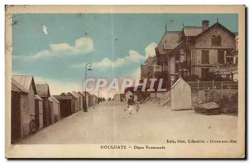 Houlgate - Digue Promenade - Cartes postales