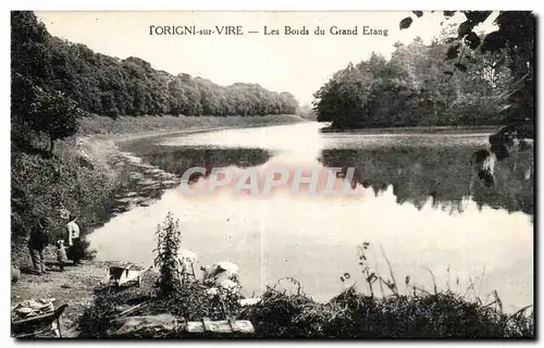 Porigni sur Vire - Les Bords du Grand Etang - Ansichtskarte AK