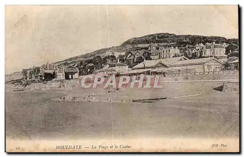 Houlgate - La Plage et Le Casino - Cartes postales