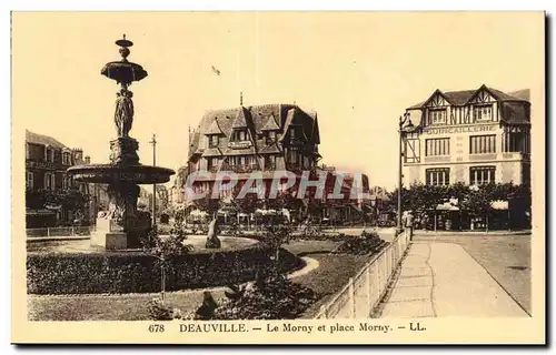 Deauville - Le Morny - Place Morny - Cartes postales