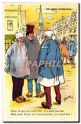 Humour - Illustration - Ces Bons Normands - Cartes postales