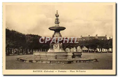 Bayeux - La Fontaine St Patrice - Cartes postales