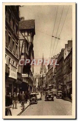 Caen - La Rue Saint Jean - Cartes postales