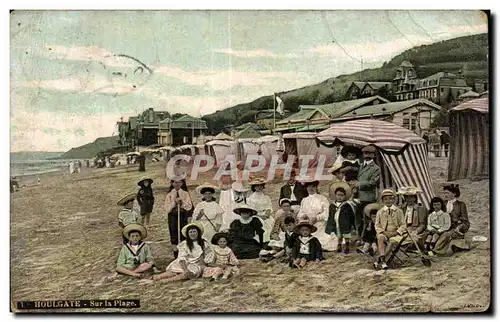 Houlgate - La Plage - Enfants - Cartes postales